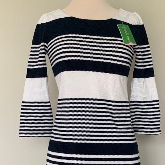 Lilly Pulitzer Dresses & Skirts - NWT Lilly Pulitzer Coconut Stripe Bay Dress